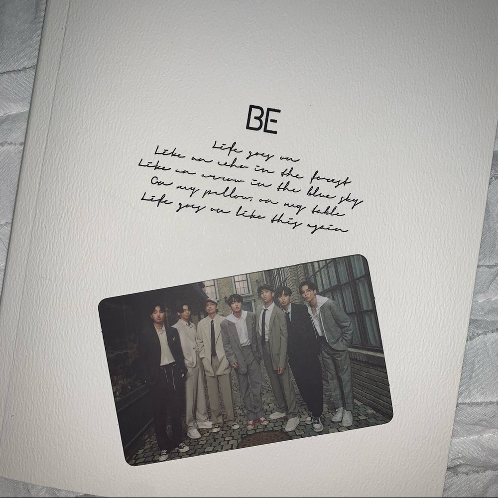 BE Edition ✨ BTS photocards